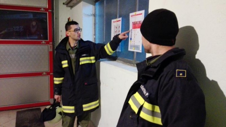 1. Einsatzübung – Feuerlöscherübung