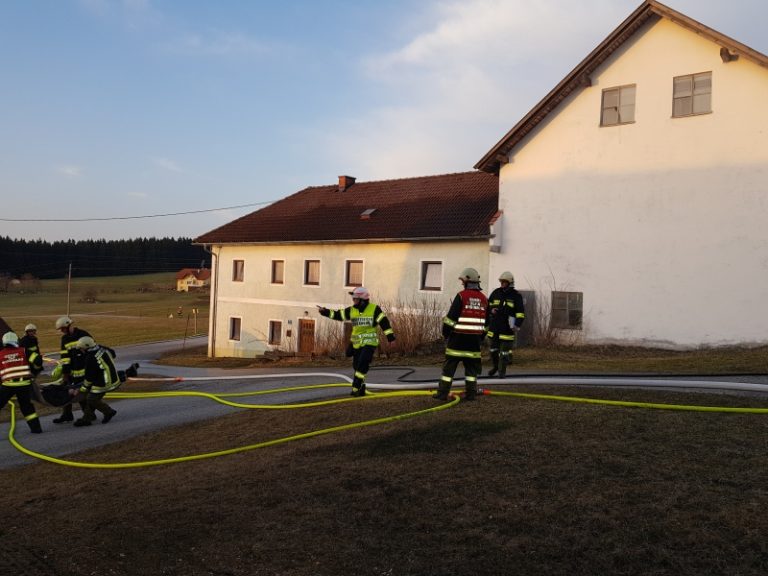 Löschübung gemeinsam mit FF Windhaag