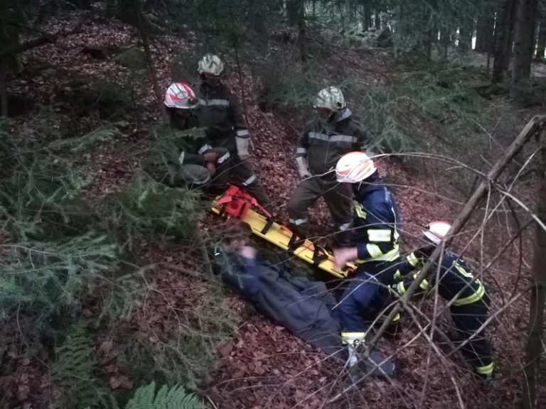Neues Einsatzgerät beübt