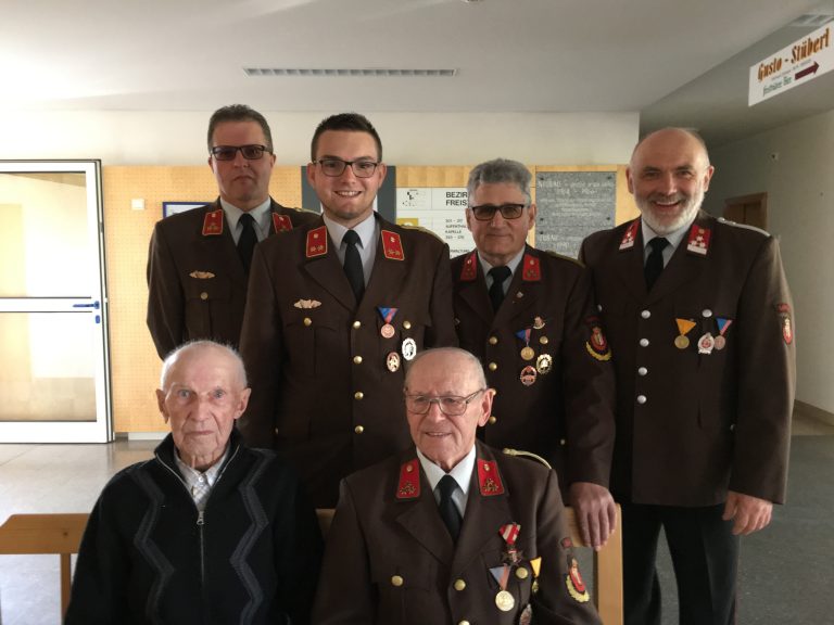 4. Kommandanten gratulierten