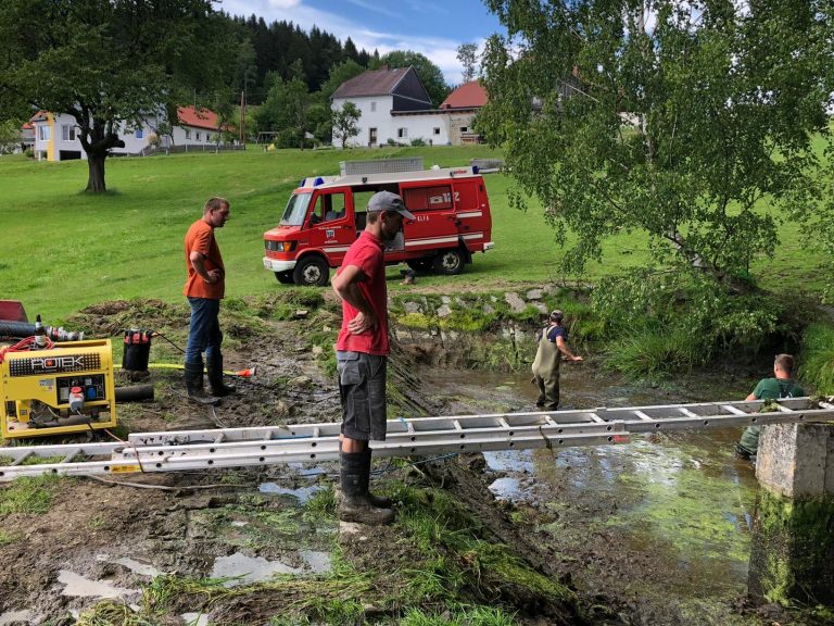 Teich beim Stoala wieder in Schuss