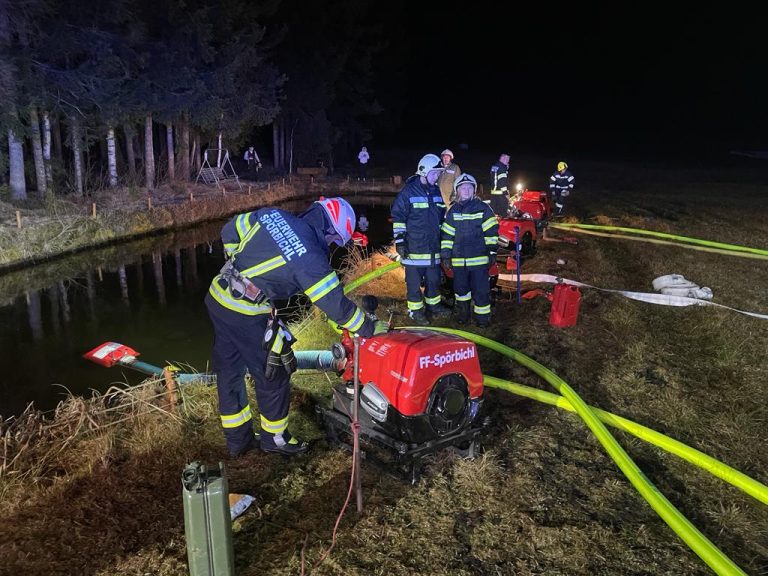 Brandeinsatz Dreiseithof in Neuhof