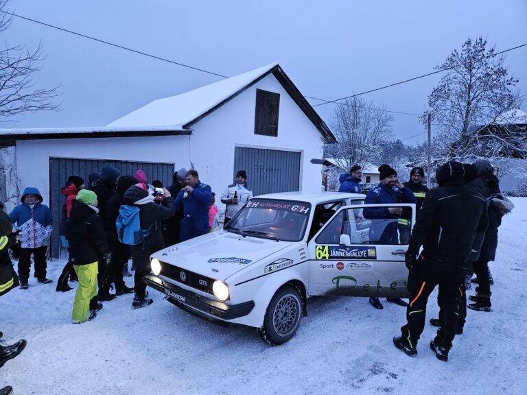 Jännerrallye – viele Zuseher & Prominenz