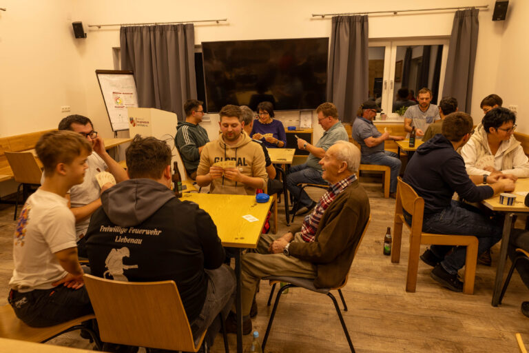 Tarock Abend im Feuerwehrhaus
