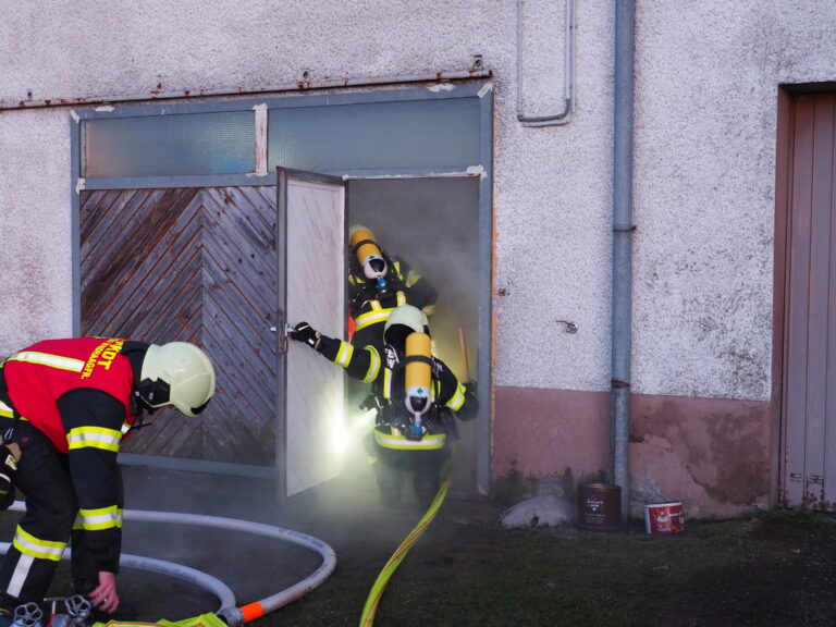 Gemeinschaftsübung mit der FF Windhaag
