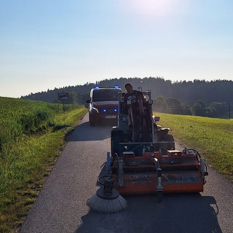 Einsatz Ölspur
