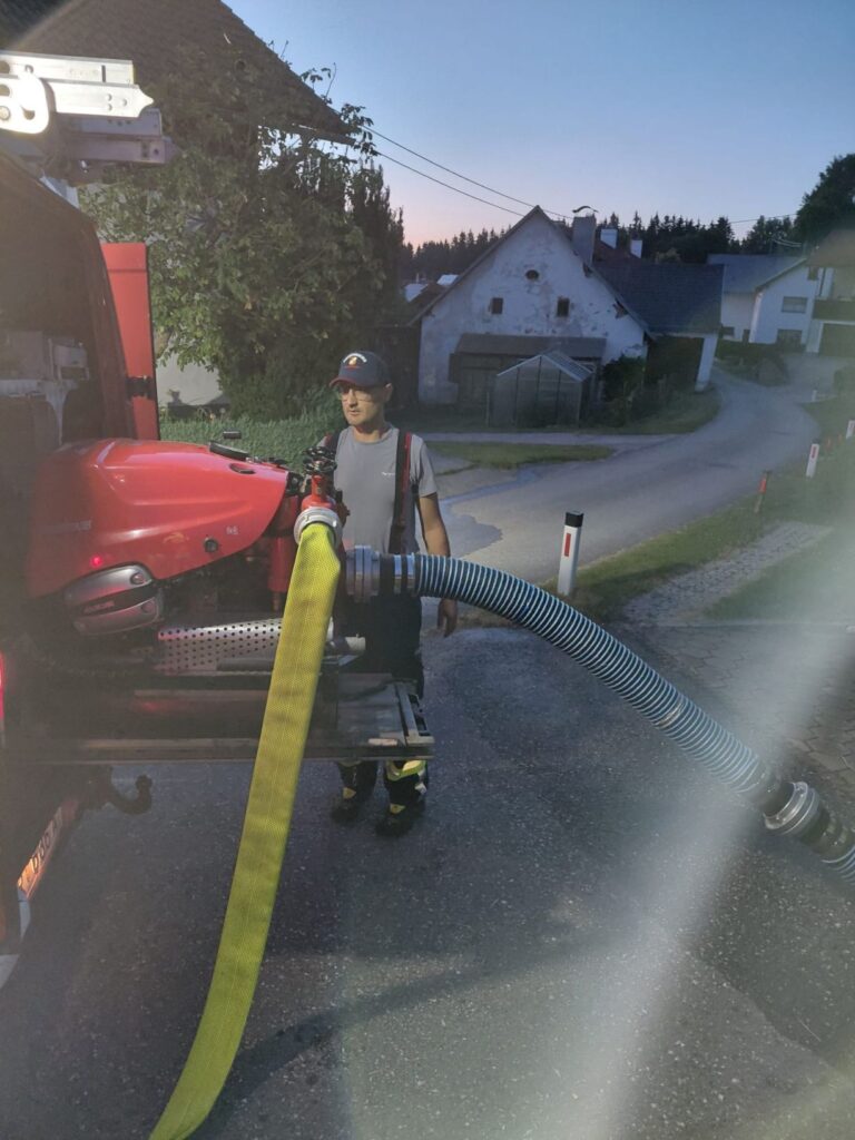 Einsatz Wasserversorgung Spörbichl