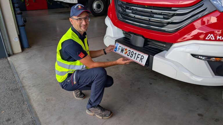 Abholung des KLF Logistik